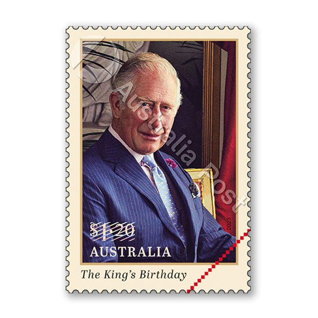 The King's Birthday Australia Post